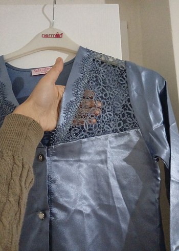 Kadın Saten Pijama Takımı - Görsel 5