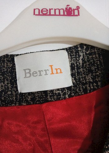 Beyaz ve parlak ceket - Görsel 8