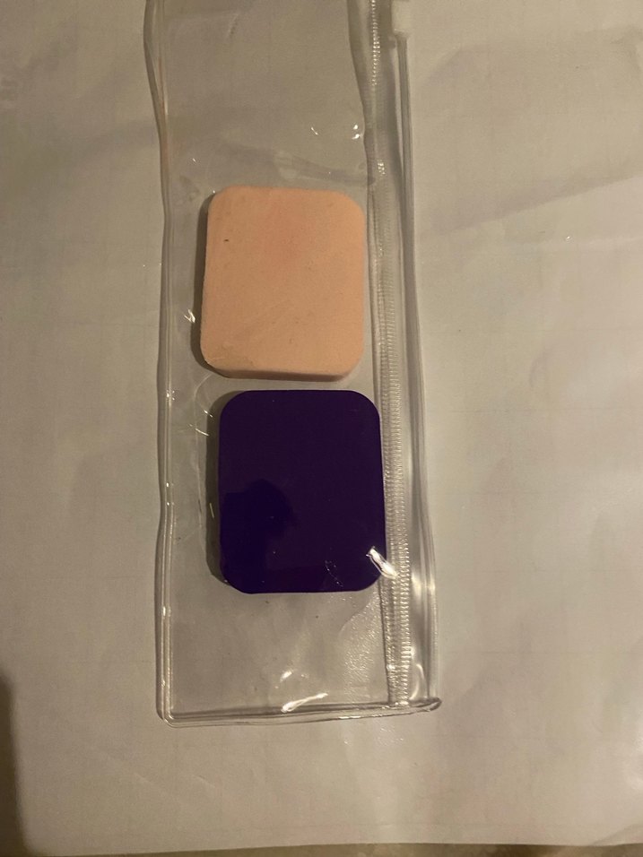 Bej ve koyu renk makyaj süngeri seti - Görsel 2