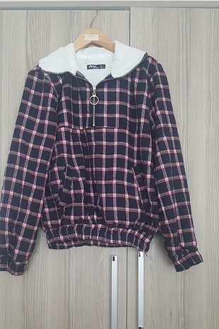kürklü sweat...