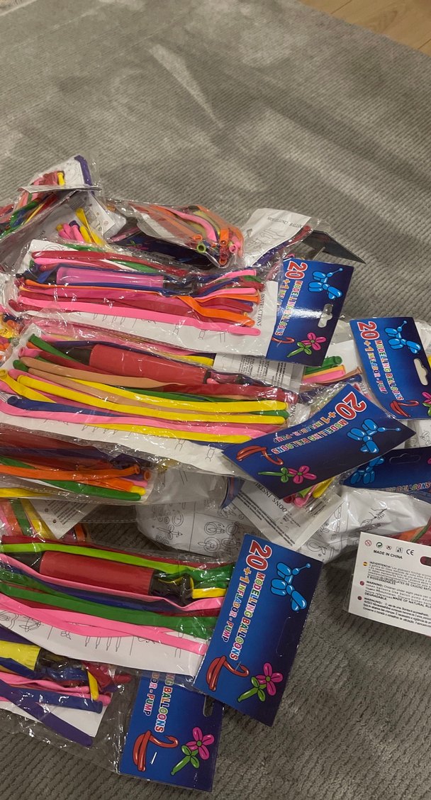 Renkli Balonlar 20'li Paket - Görsel 2