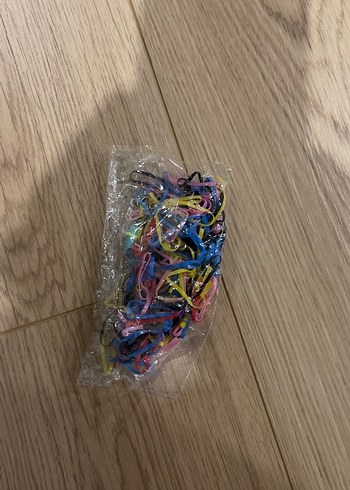 Çok Renkli Elastik Çocuk Saç Tokaları