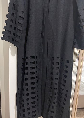 l Beden Kadın Siyah Uzun Gotik Elbise
