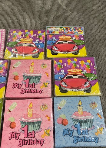 Pembe İlk Dişim Peçete - Görsel 3