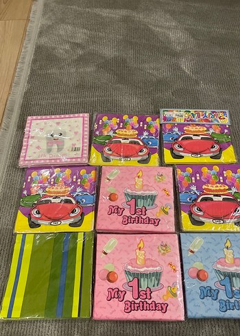 Pembe İlk Dişim Peçete - Görsel 4