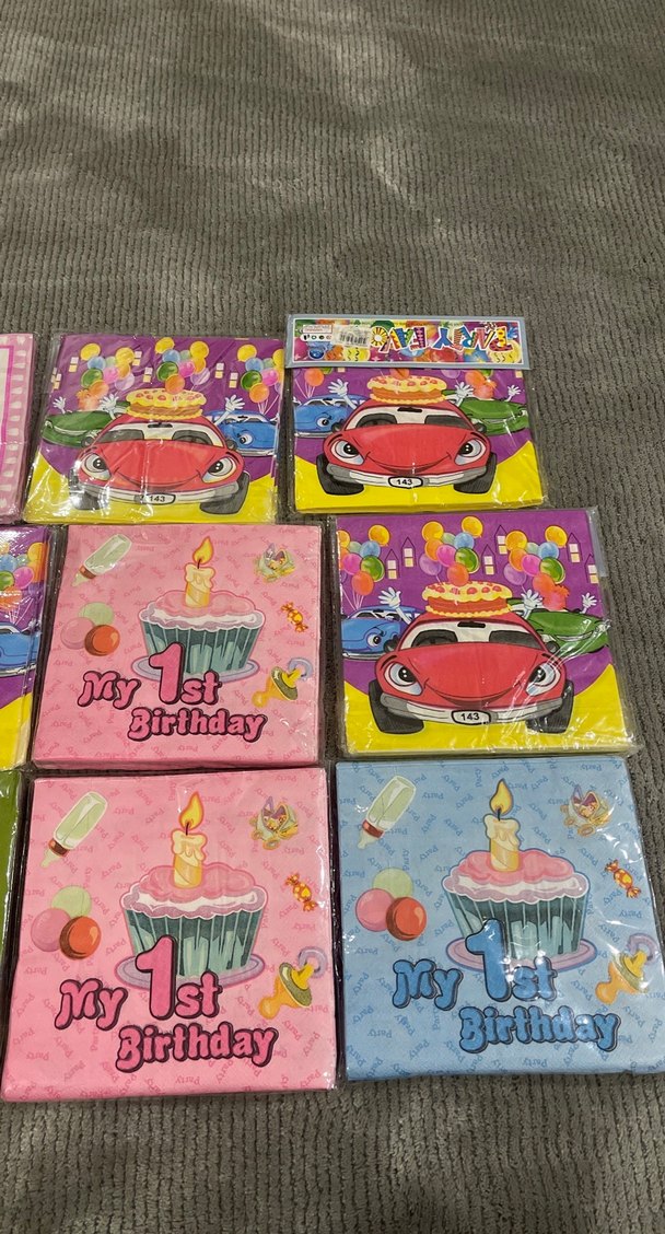 Pembe İlk Dişim Peçete - Görsel 3