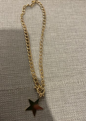 Zincir Detaylı Altın Rengi Kadın El Zinciri - Görsel 2