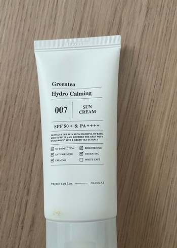 Greentea Hydro Calming SPF50+ Güneş Kremi - Görsel 3