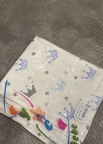 Gri Desenli Çocuk Battaniyesi - Görsel 4