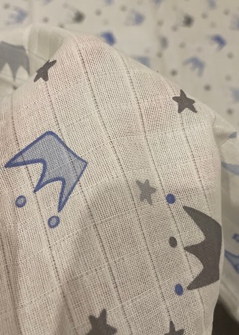 Gri Desenli Çocuk Battaniyesi - Görsel 3