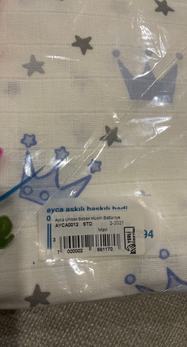 Gri Desenli Çocuk Battaniyesi - Görsel 5