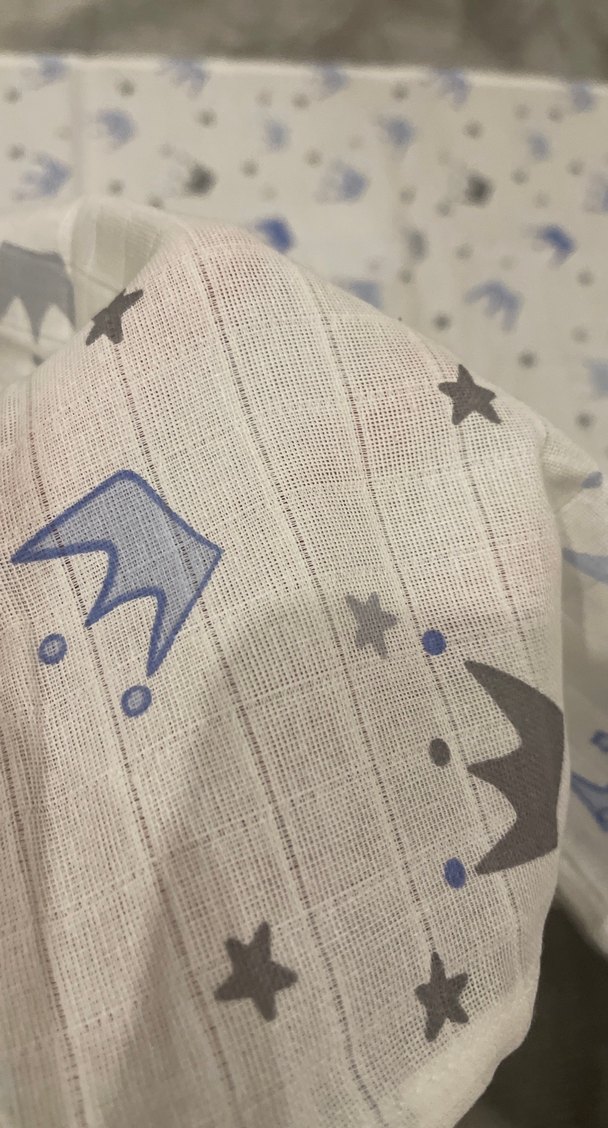 Gri Desenli Çocuk Battaniyesi - Görsel 3