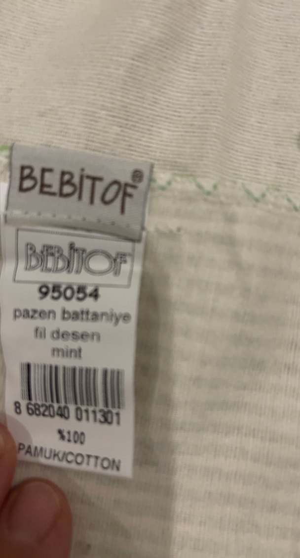 Bebitot Gri Desenli Çocuk Battaniyesi - Görsel 3