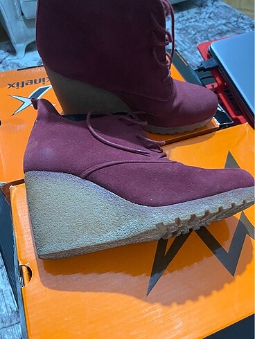 37 Beden bordo Renk Kışlık bot