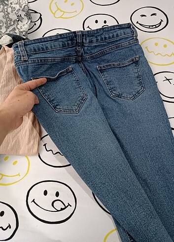 29 Beden mavi Renk Kot pantolon