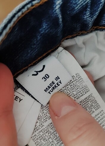30 Beden mavi Renk LTB pantolon
