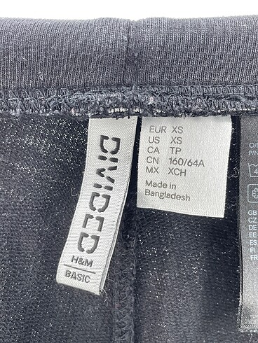 xs Beden siyah Renk H&M Mini Şort %70 İndirimli.