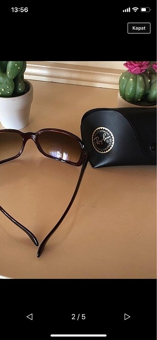 Ray Ban RayBan bordo güneş gözlüğü bayan