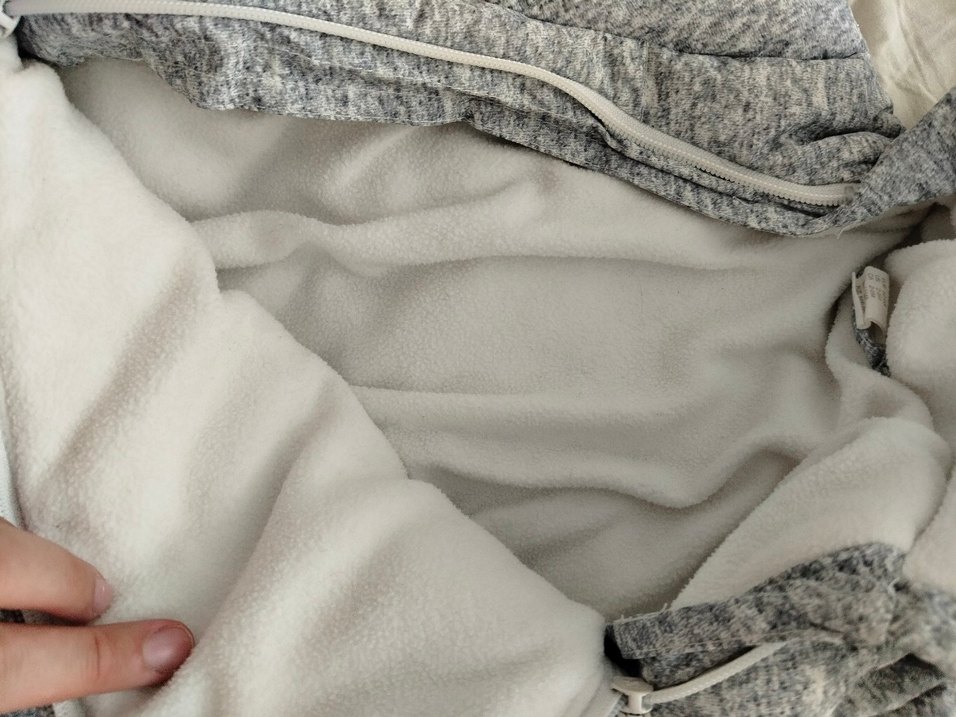 Gri Bebek Tulumu Fermuarlı Kapüşonlu 2_6 m olarak geçiyor - Görsel 3