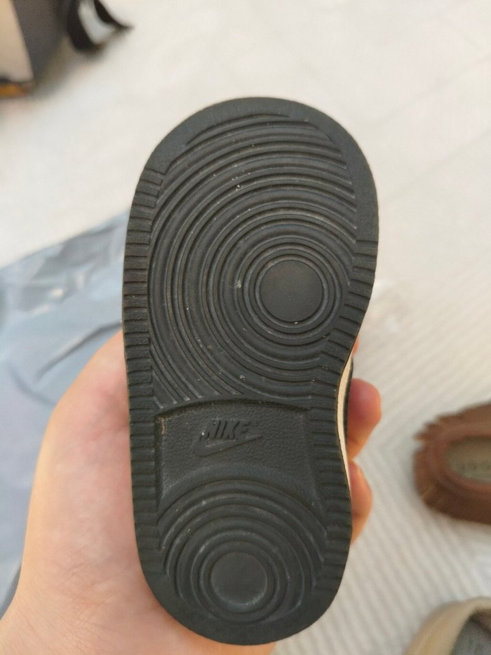 Gri Erkek Çocuk Spor Ayakkabı Velcro - Görsel 2