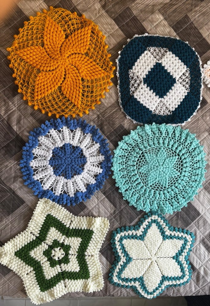 El Örgüsü Renkli Banyo Lifleri - Görsel 2