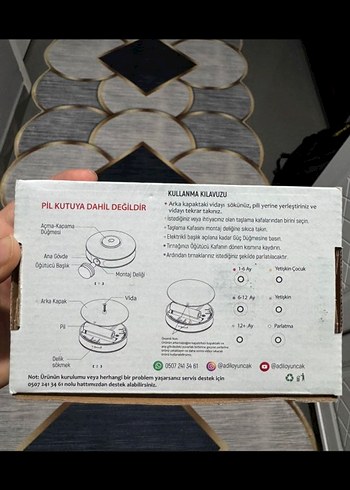 Elekt MQ800 Sessiz Çalışan Turkuaz Power Bank - Görsel 3