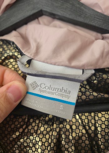 s Beden haki Renk Columbia Kürklü Kapüşonlu Kız Çocuk Kış Montu