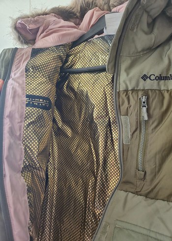 Columbia Columbia Kürklü Kapüşonlu Kız Çocuk Kış Montu