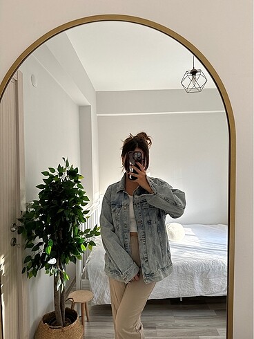 s Beden mavi Renk H&m kot ceket