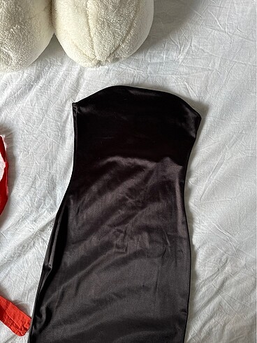H&m saten elbise