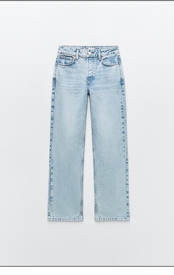38 Beden mavi Renk Zara etiketli jean