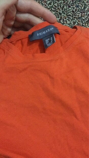36 Beden turuncu Renk Primark tshirt