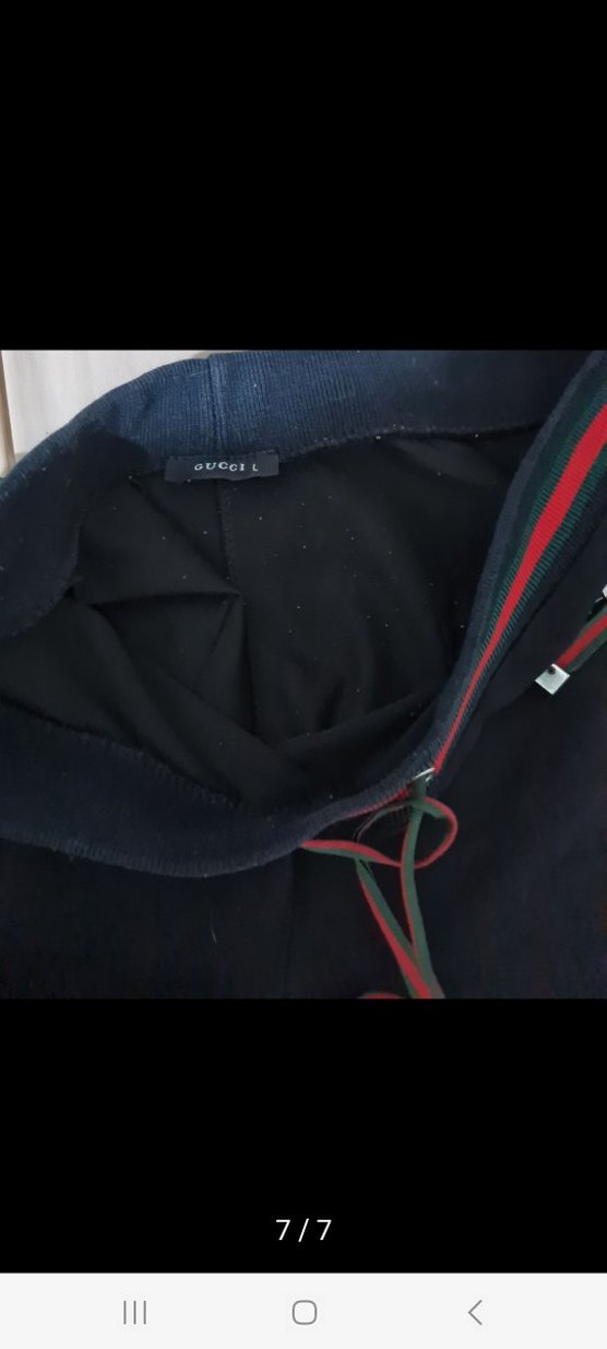 Fermuarlı Nakış Detaylı Siyah Kadın Eşofman - Görsel 3