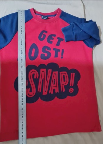 Erkek Çocuk Renkli Baskılı Sweatshirt - Görsel 6