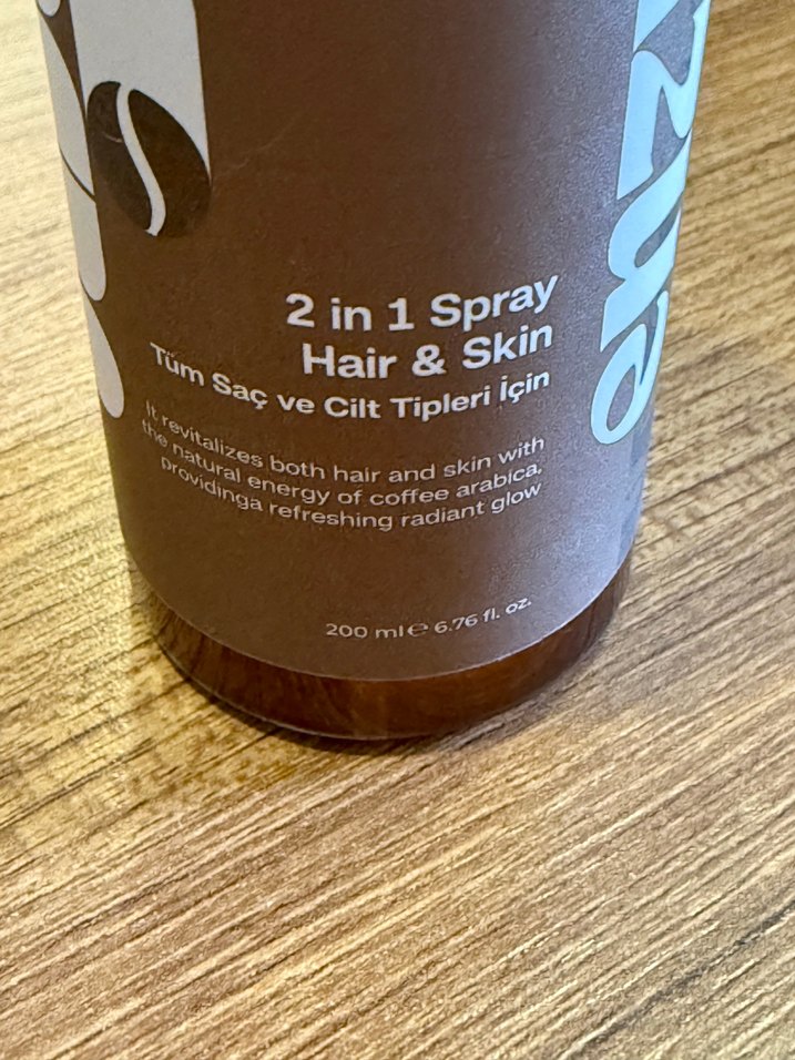 Enzym Kahve Terapi Saç ve Cilt Spreyi - Görsel 2