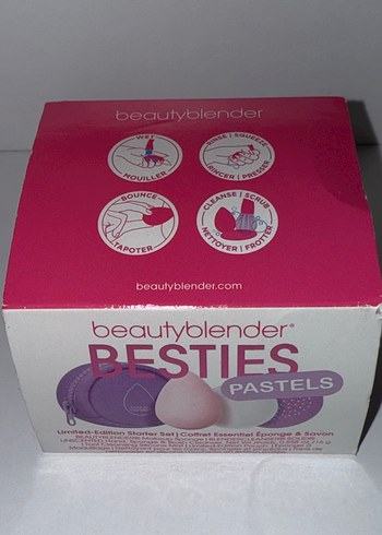 Beden Renk Beautyblender Pastel Makyaj Süngeri Seti
