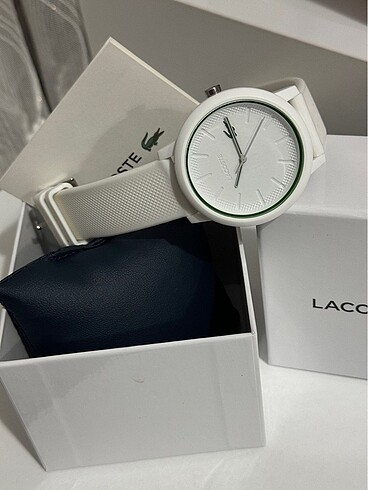 Lacoste kadın beyaz saat