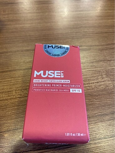 Muselab shıne brıght - tınted glow serum
