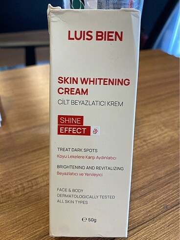Luis Bien Cilt Beyazlatıcı Krem 50 G
