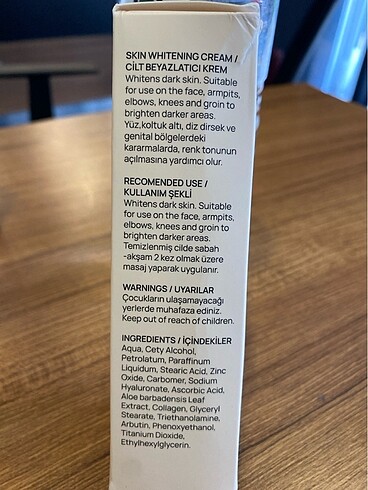 Diğer Luis Bien Cilt Beyazlatıcı Krem 50 G
