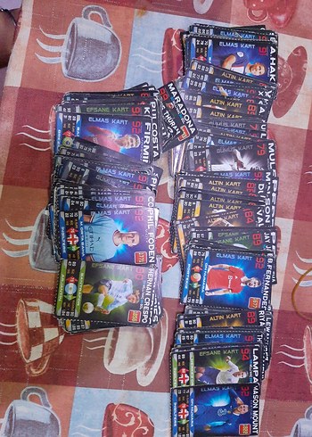 Renkli Futbol Temalı Oyun Kartları - Görsel 19