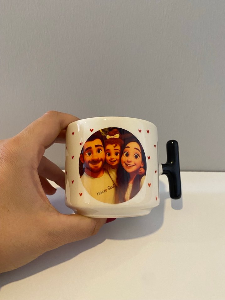 Kişiye Özel Baskılı Kupa Bardak İstediğiniz Baskı Yapılır - Görsel 2