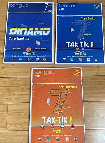 Tonguç 7. sınıf test kitapları