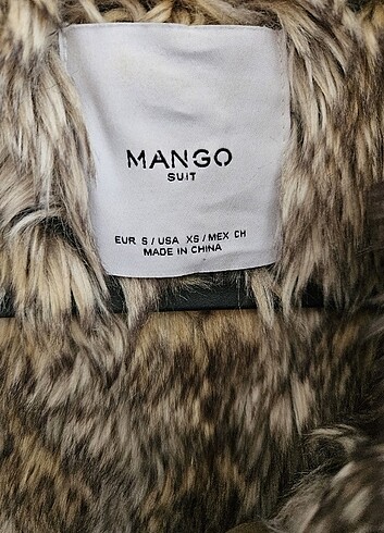 s Beden Mango haki parka
