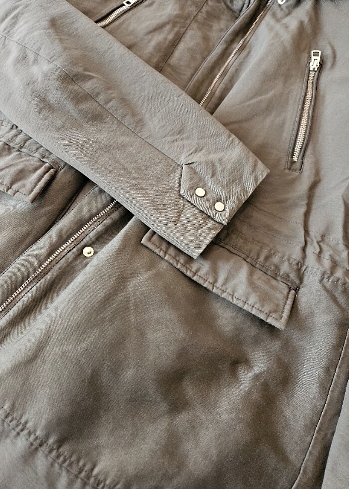 Mango haki parka - Görsel 2