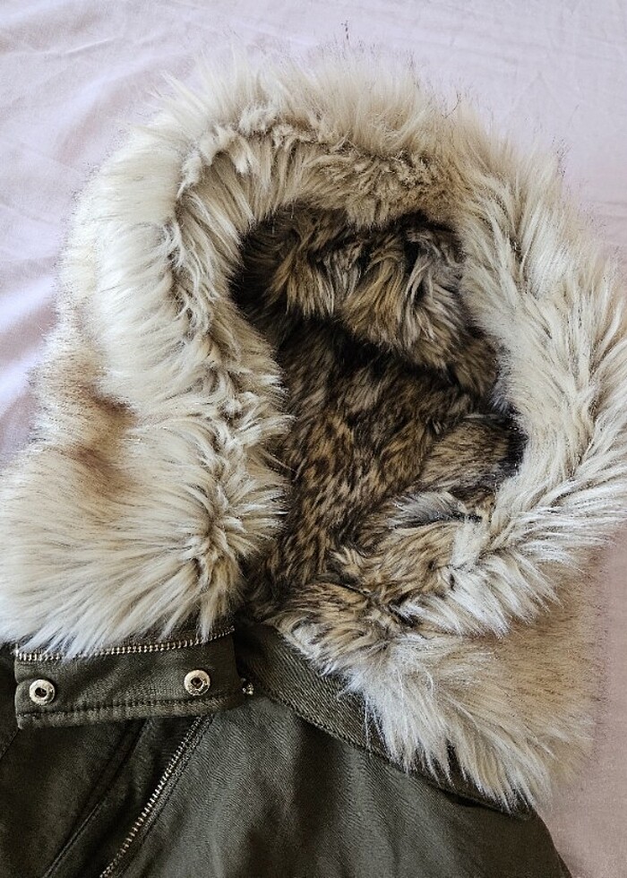 Mango haki parka - Görsel 5