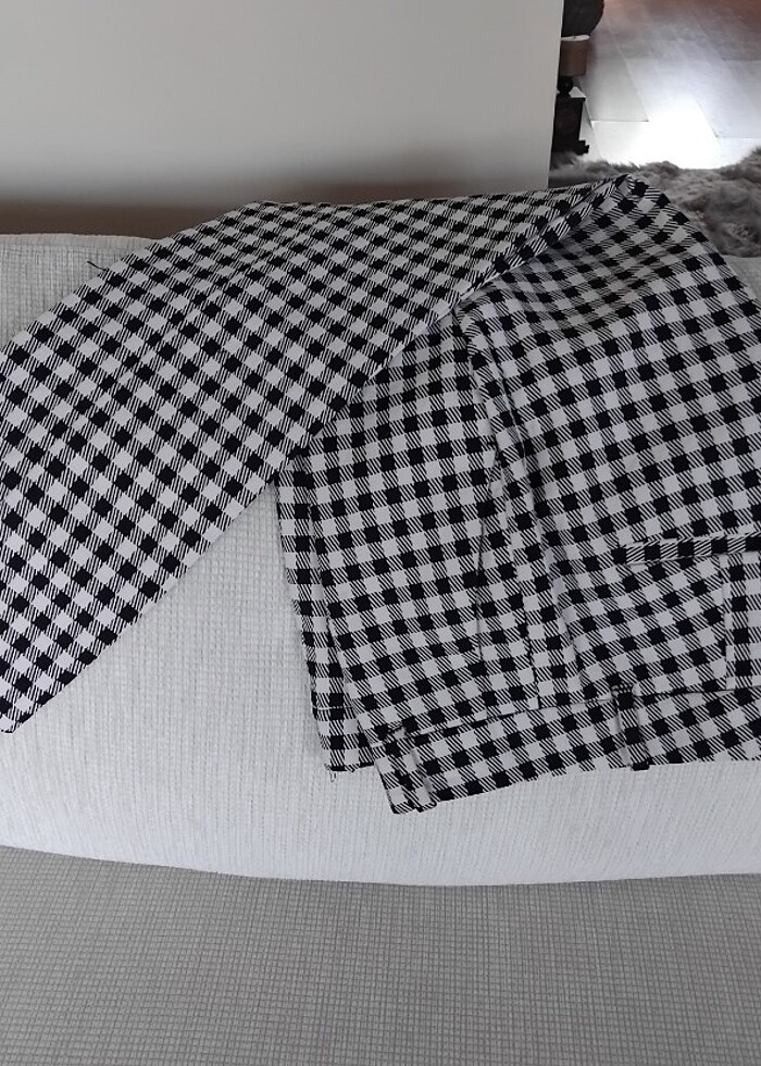 Zara etiketi yok,bel tadilatlı,coton - Görsel 4