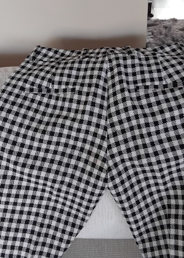 Zara etiketi yok,bel tadilatlı,coton - Görsel 2