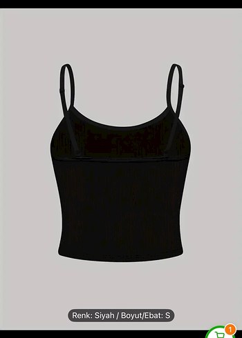 s Beden siyah Renk Siyah Gotik Baskılı Mini Crop Top