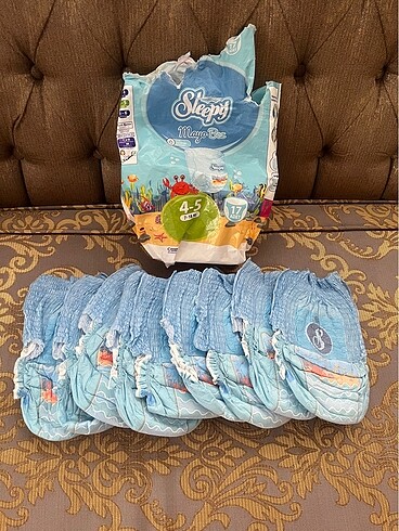 4+ Beden: 9-20 kg Beden Sleepy mayo bez